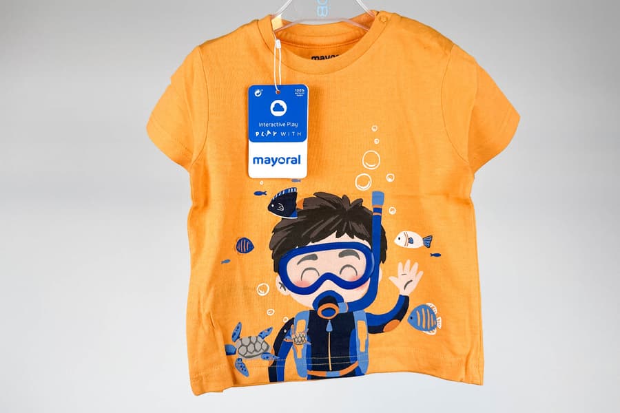 7 Kinder T-Shirts Mayoral, Gr. 12 Monate